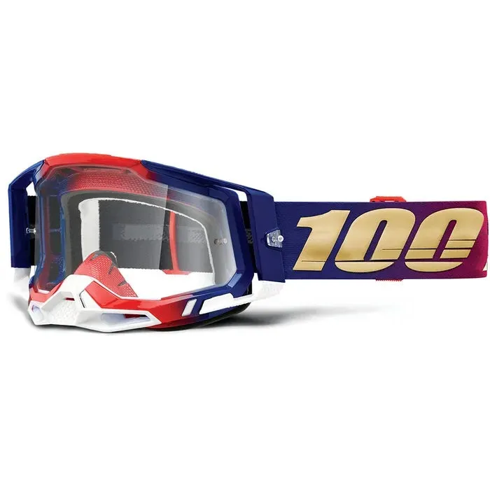 100% Racecraft 2 Clear Lens