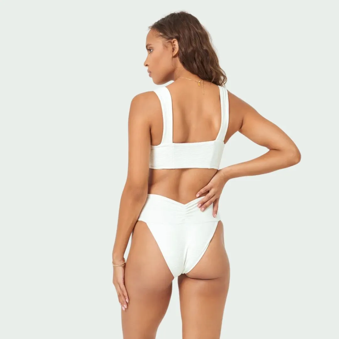 Bardot Bikini Bottom (Cream)