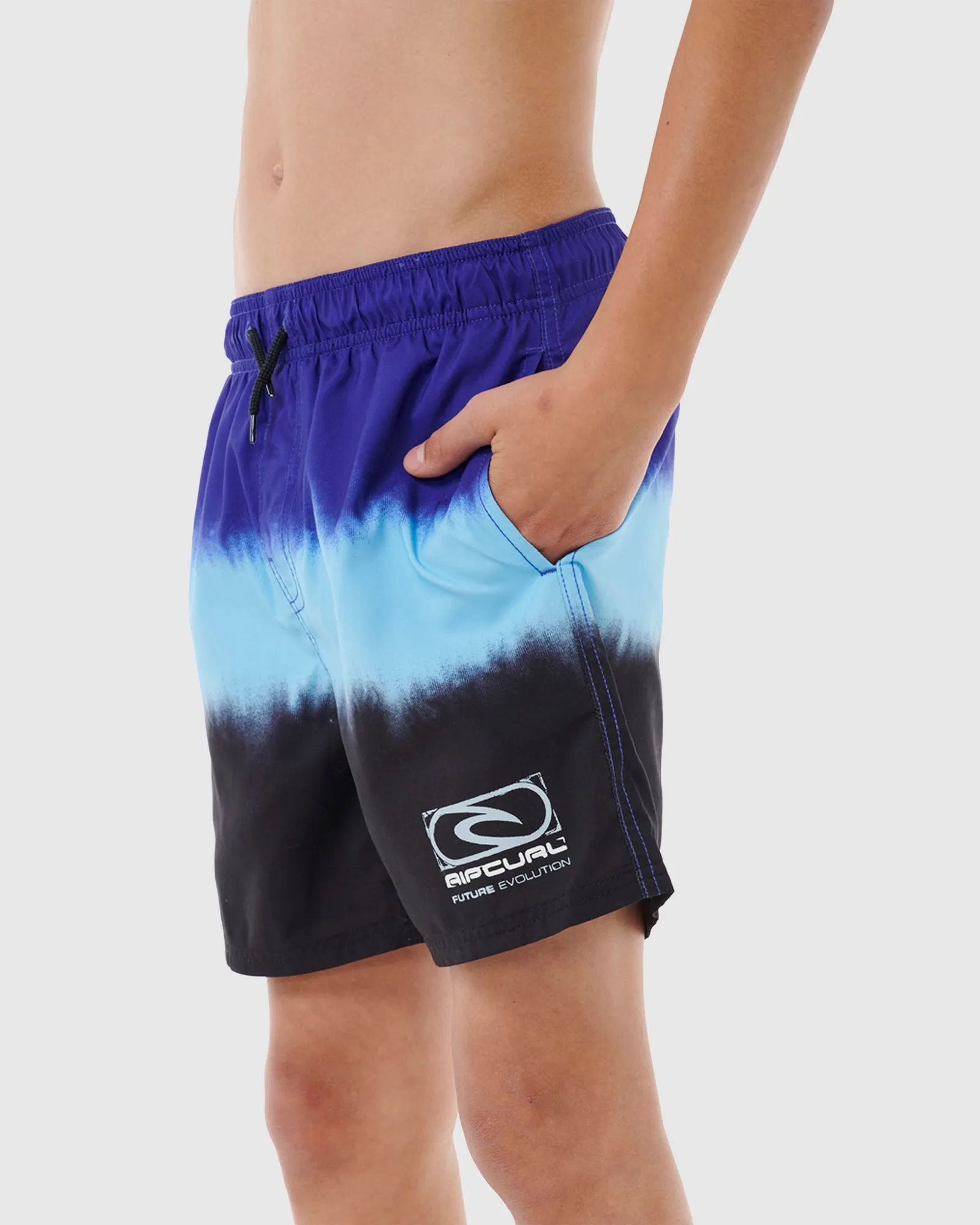 BOYS 8-16 EVOLUTION DIP VOLLEY BOARDSHORTS