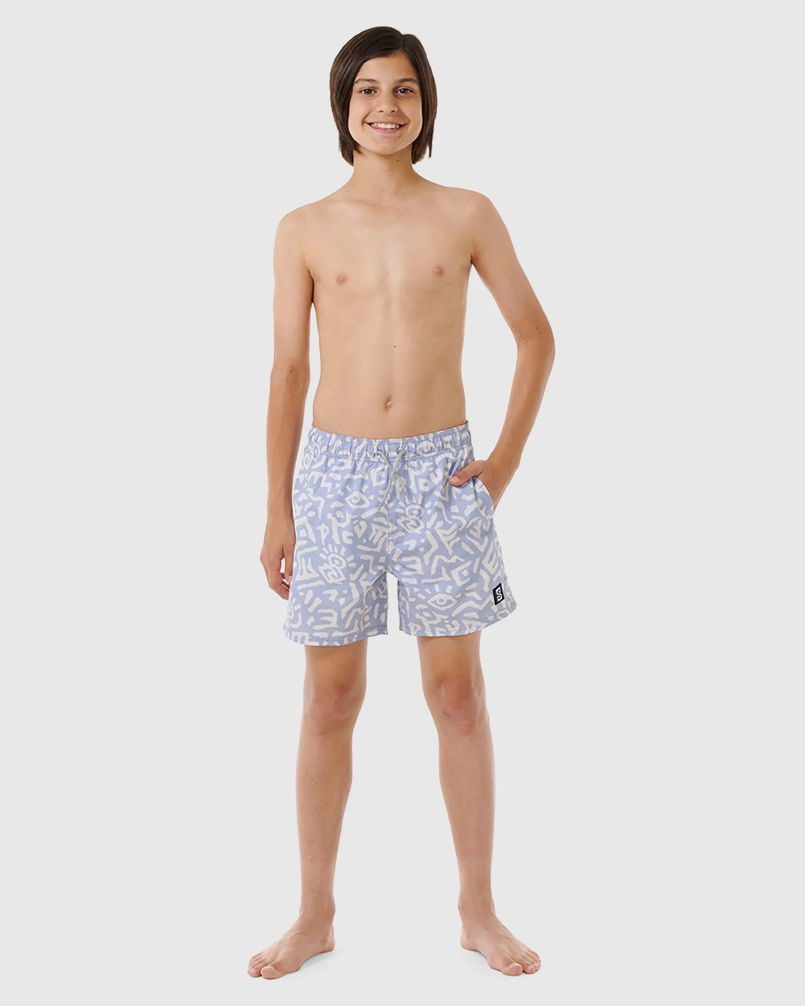 BOYS 8-16 SEARCH VOLLEY BOARDSHORTS