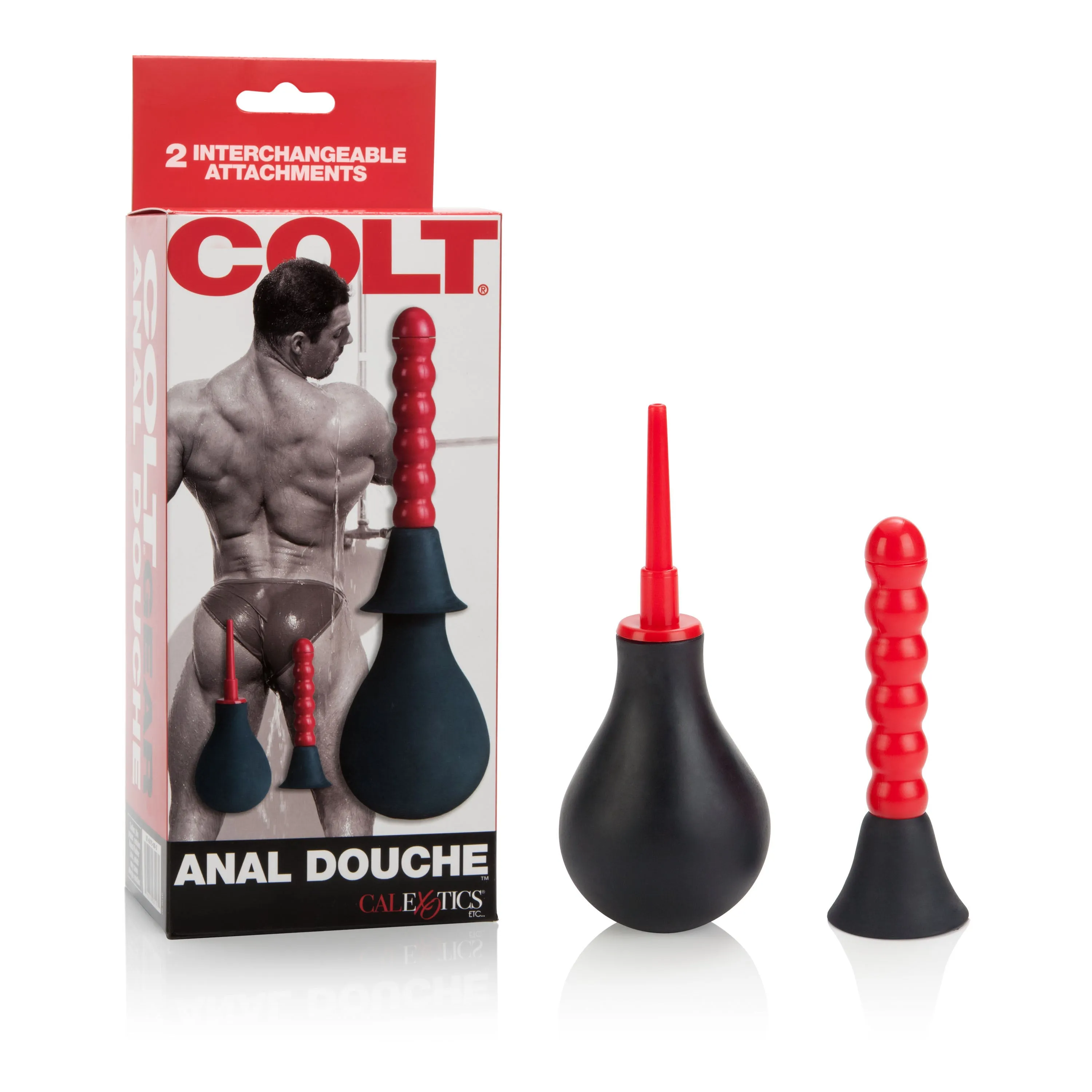 Colt Easy-Peasy Comfort Anal Douche - Dual Tips for Fun and Clean Play