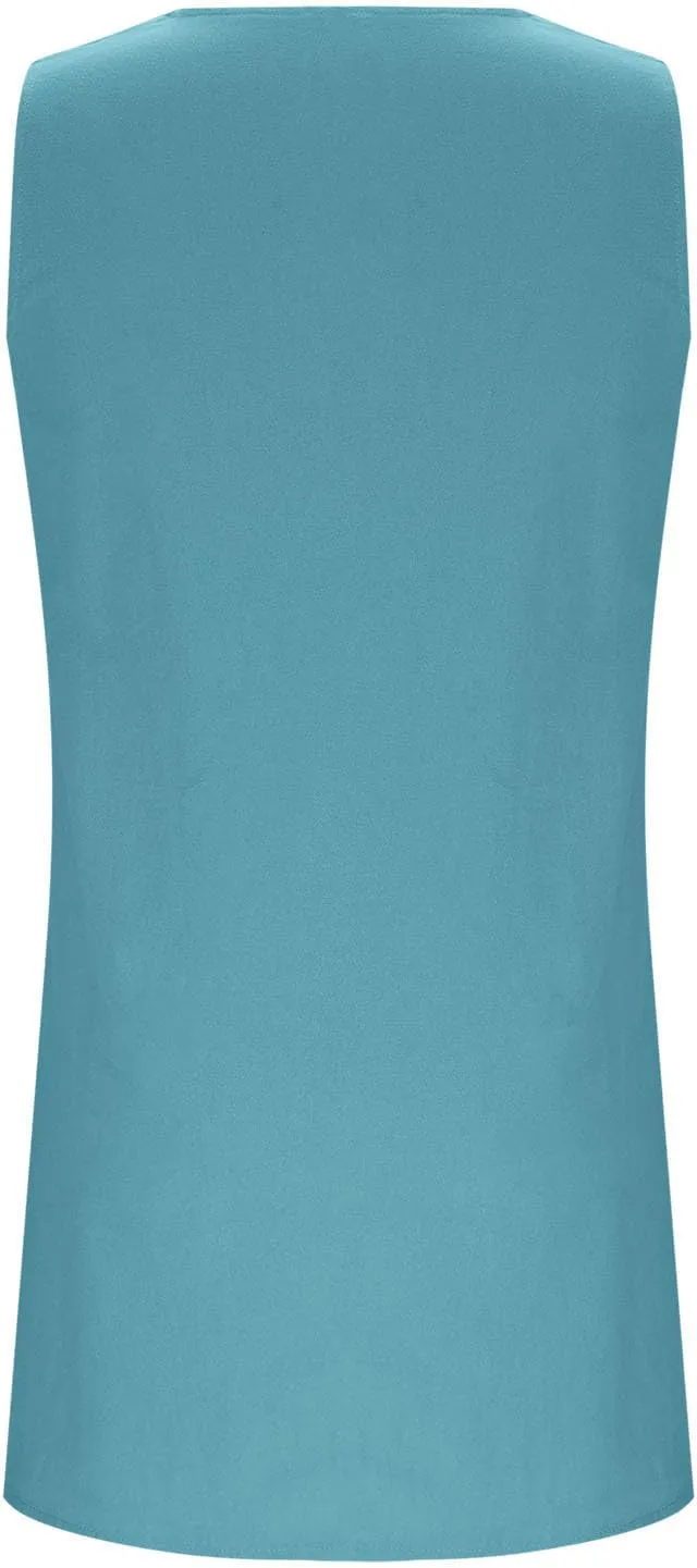 Cotton Linen Tank Dress for Women Sleeveless V Neck Beach Tshirt Sundress 2025 Summer Solid Lightweight Mini Dresses
