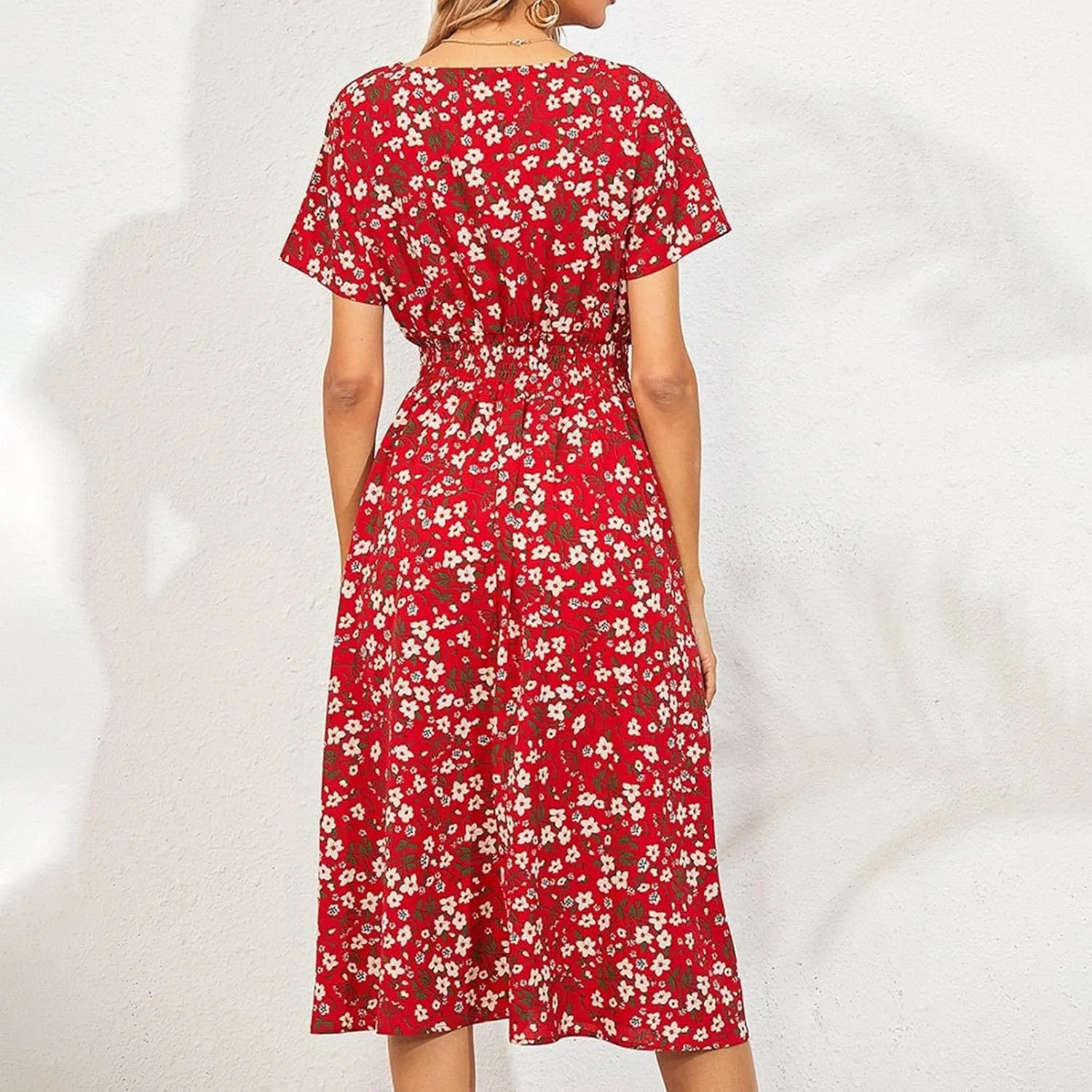Dresses for Women 2025 Dresses for Women 2025 Casual XL Floral Print Swing Swing Flowy