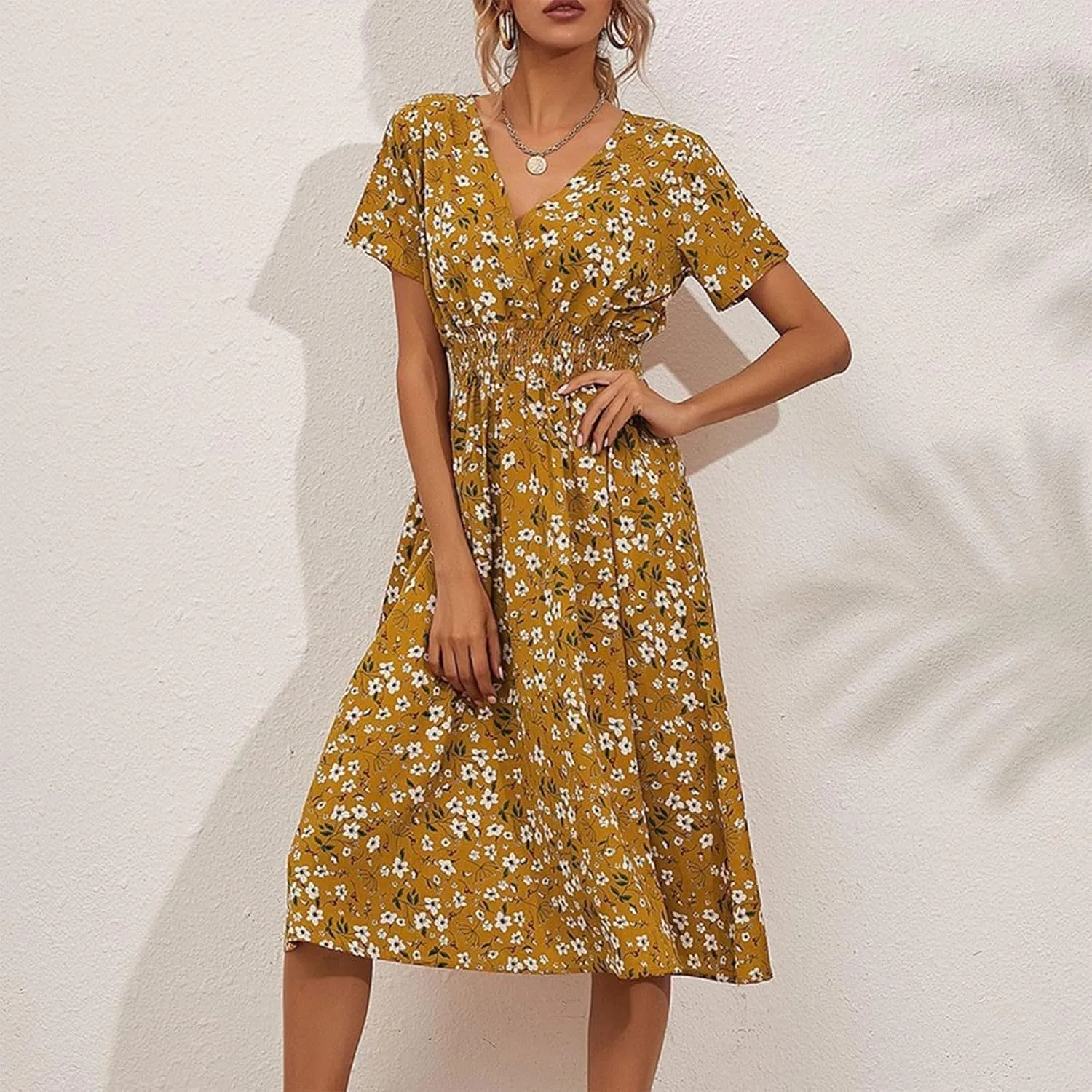 Dresses for Women 2025 Tea Party Dresses for Woman Womens Summer Dresses Spring Summer Casual