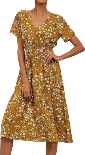 Dresses for Women 2025 Tea Party Dresses for Woman Womens Summer Dresses Spring Summer Casual