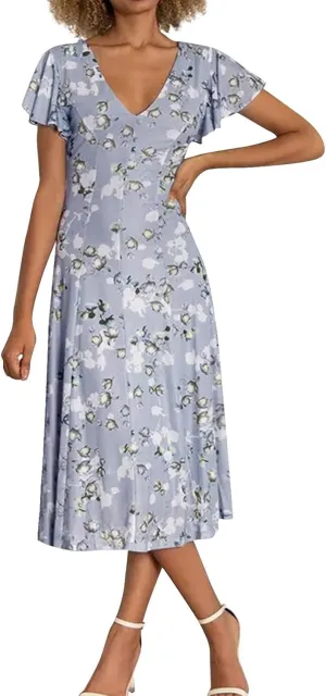 Easter Dress for Women Summer Dresses for Women 2025 Swing Chiffon Dress Fitted Spring Summer