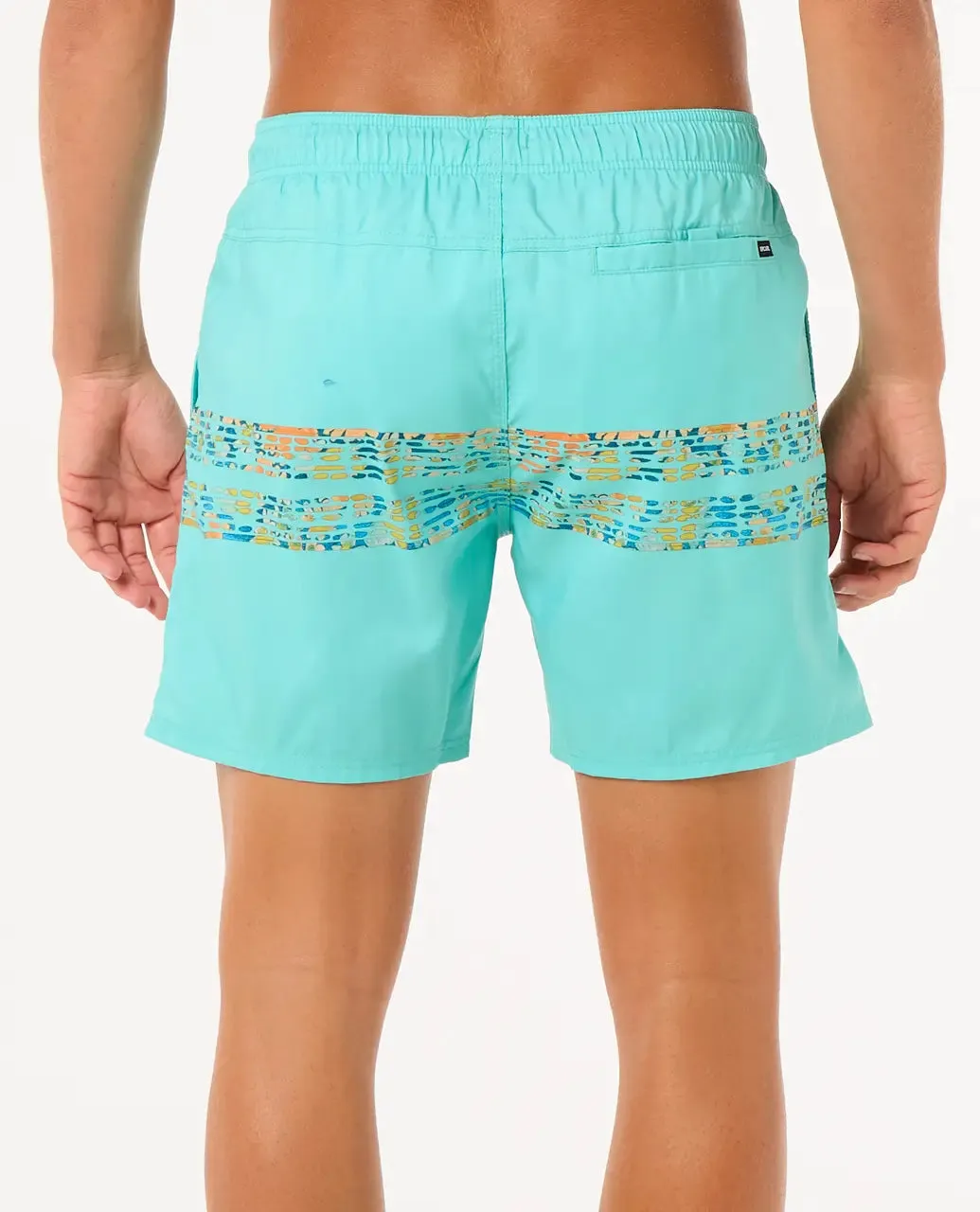 Framed Volley Update Shorts in Aqua
