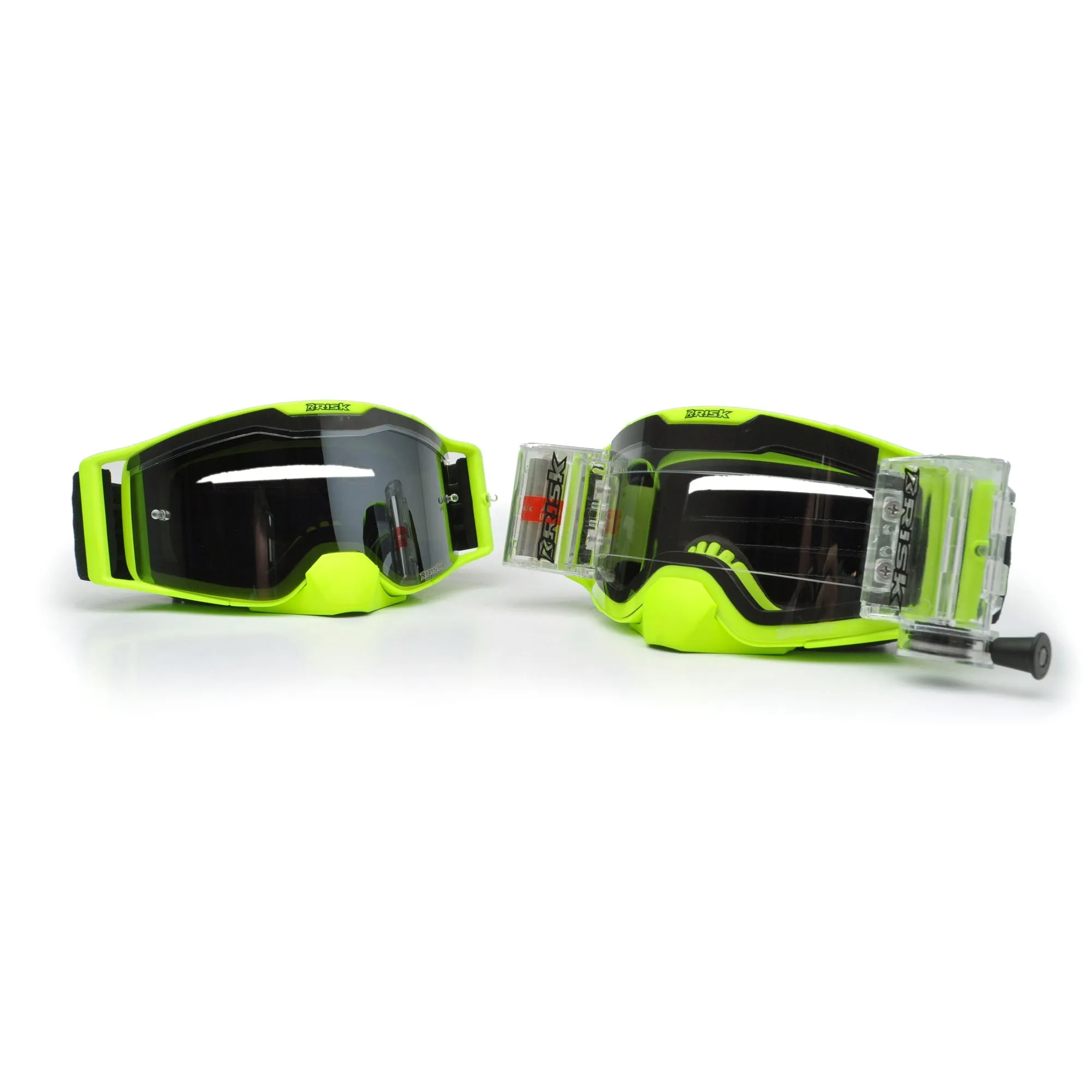 J.A.C. V3 MX ROLL-OFF Goggle - Ripper Mega Combo Kit