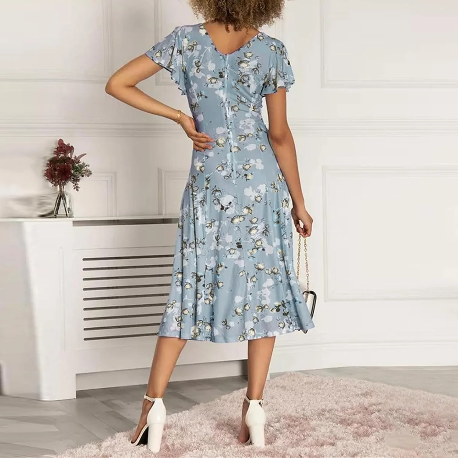 Maxi Dresses for Women 2025 Chiffon Dress Summer Dresses for Women Spring Summer Casual Maxi