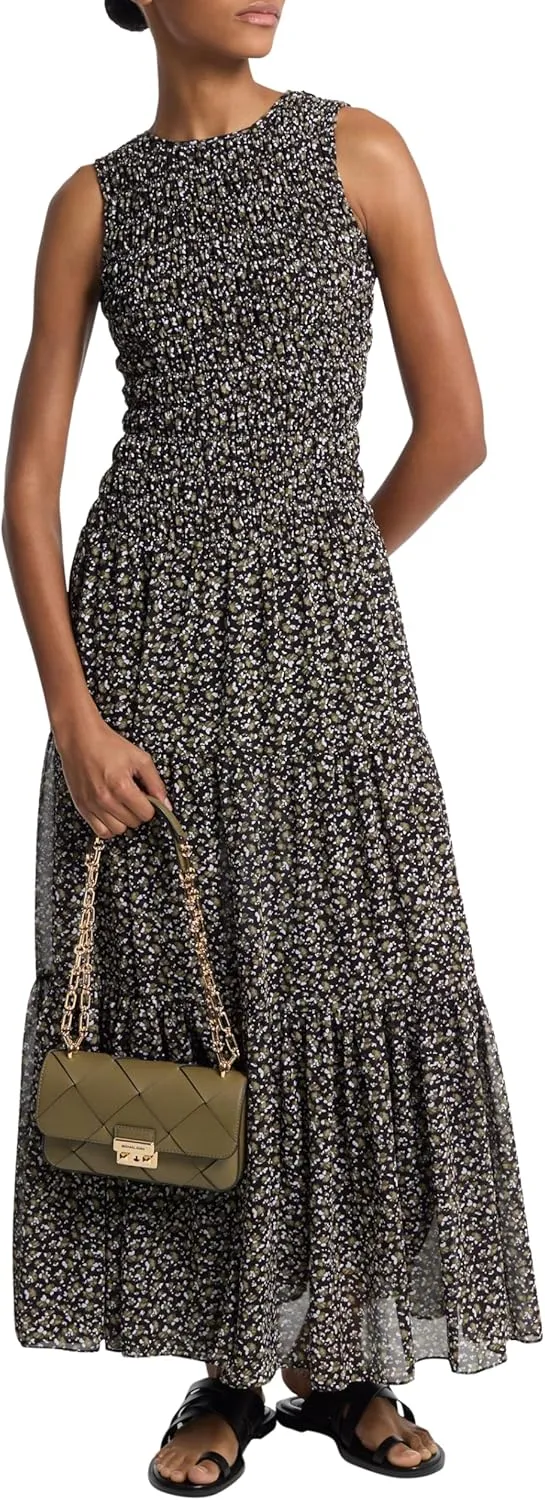 Michael Kors Women's Smocked Tank Dress
