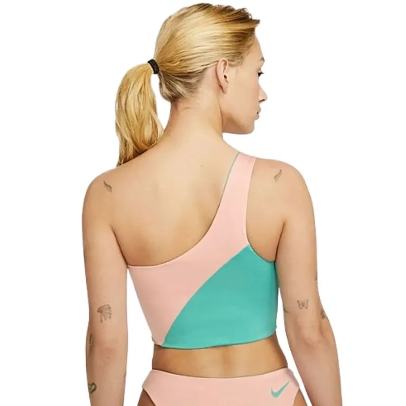 Nike - Women's Color Block 3 In 1 Bikini Top (Washed Teal)