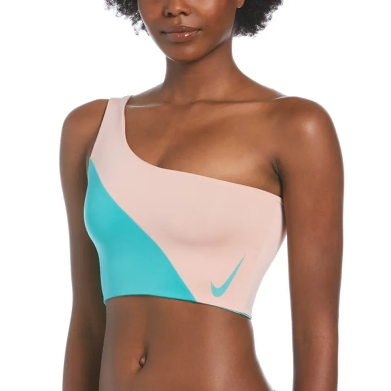 Nike - Women's Color Block 3 In 1 Bikini Top (Washed Teal)