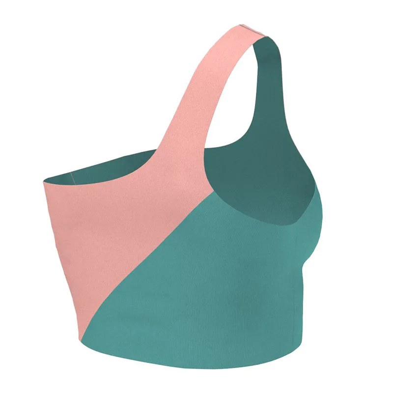 Nike - Women's Color Block 3 In 1 Bikini Top (Washed Teal)
