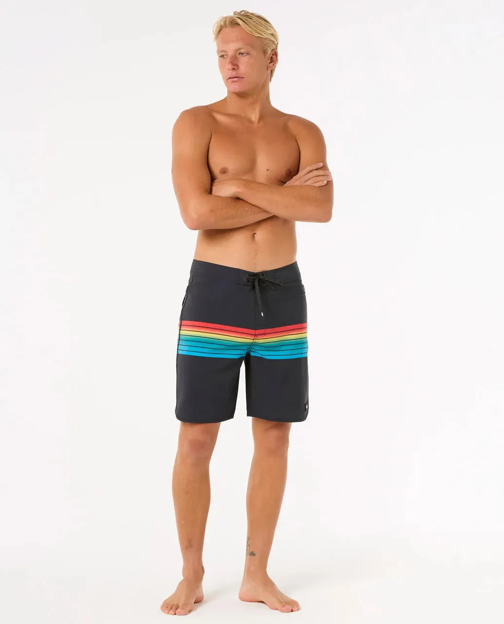 Rip Curl Men's Mirage Surf Revival 19" Boardshorts Black 0B0MBO-0090