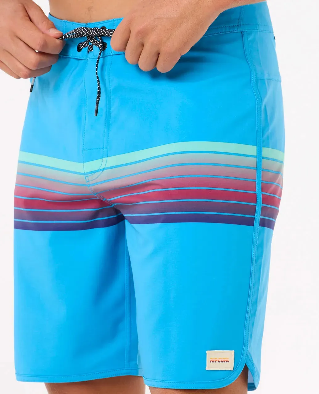 Rip Curl Men's Mirage Surf Revival 19" Boardshorts Blue Paint 0B0MBO-2216