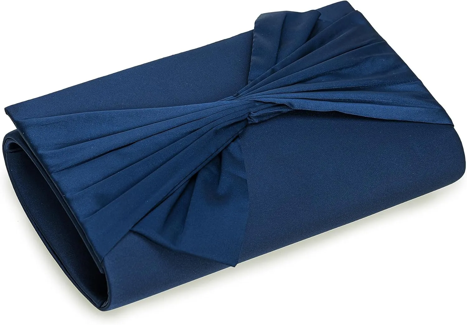 Satin Evening Bag Bow Flap Clutch Purse for Women Formal Party/Prom/Wedding