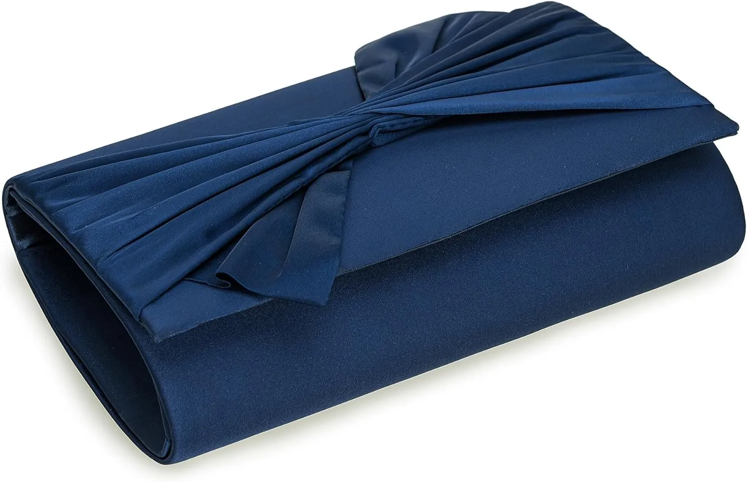 Satin Evening Bag Bow Flap Clutch Purse for Women Formal Party/Prom/Wedding
