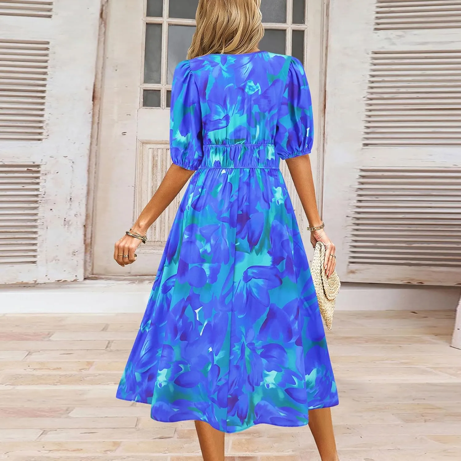 Spring Dresses for Women 2025 Sexy Boho Dresses for Women 2025 Womens Dress Swing Puff