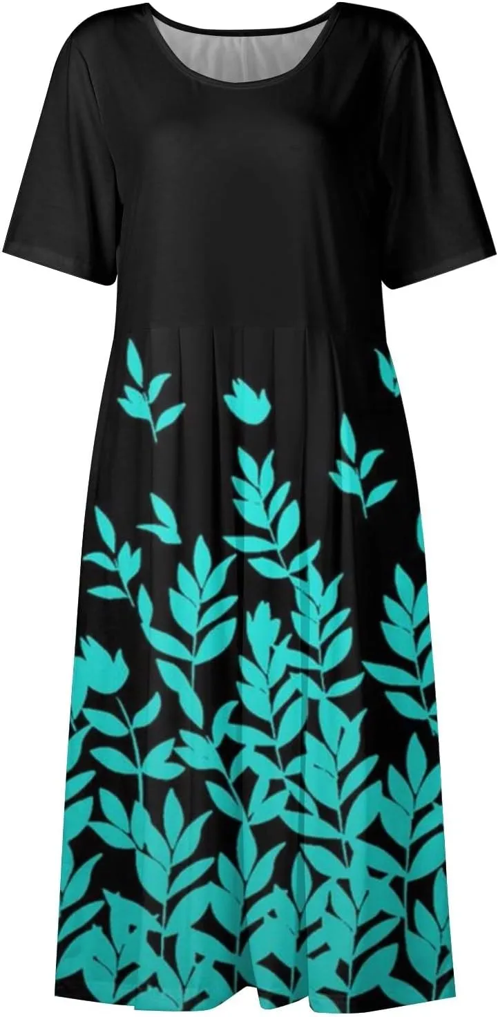 Spring Dresses for Women 2025 Womens Summer Dresses Casual Floral Print Dresses for Women Boho