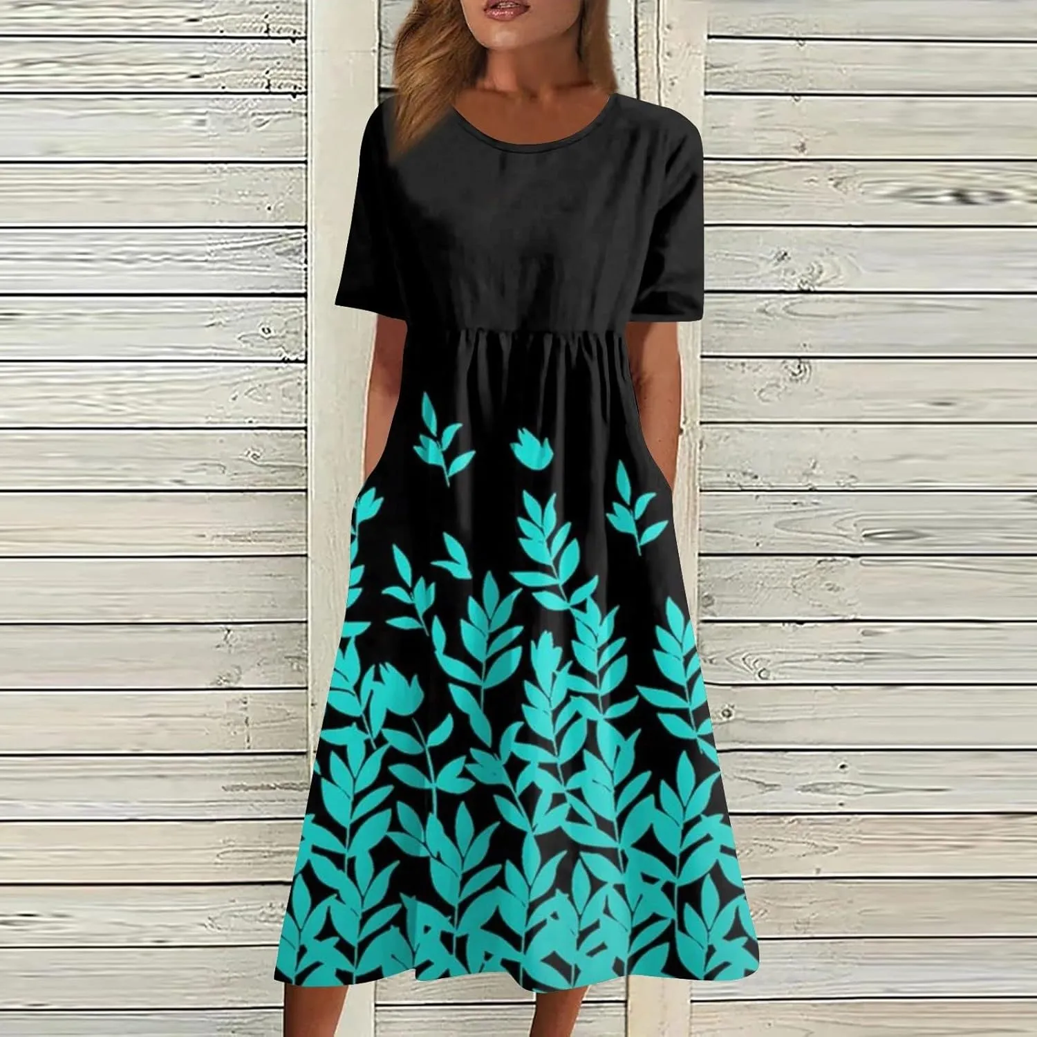 Spring Dresses for Women 2025 Womens Summer Dresses Casual Floral Print Dresses for Women Boho