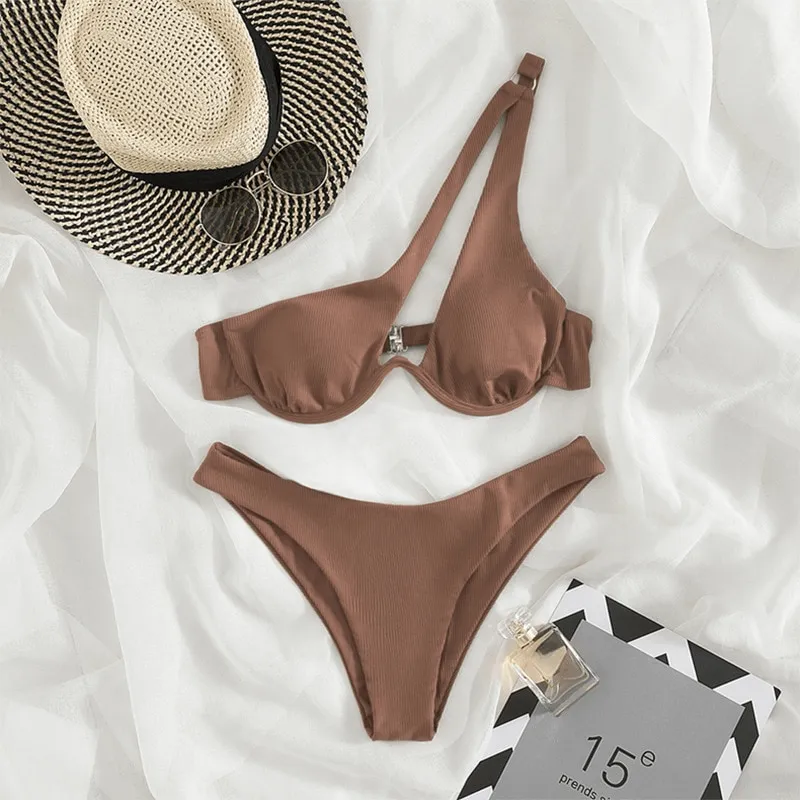 Stylish Sexy Separate Women's Bathing Suit - SF1465