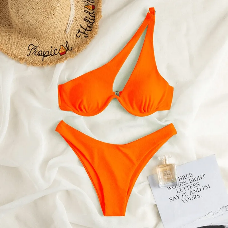 Stylish Sexy Separate Women's Bathing Suit - SF1465