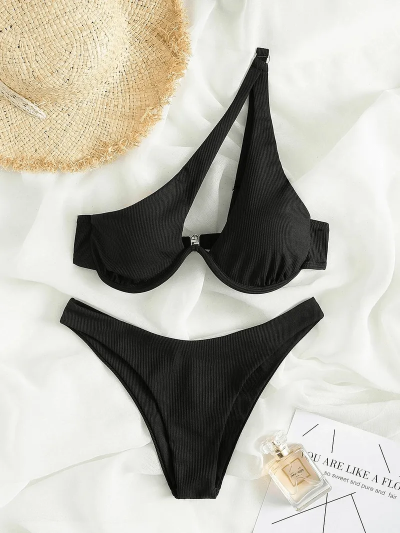 Stylish Sexy Separate Women's Bathing Suit - SF1465