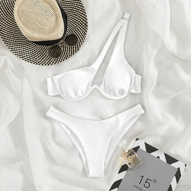 Stylish Sexy Separate Women's Bathing Suit - SF1465