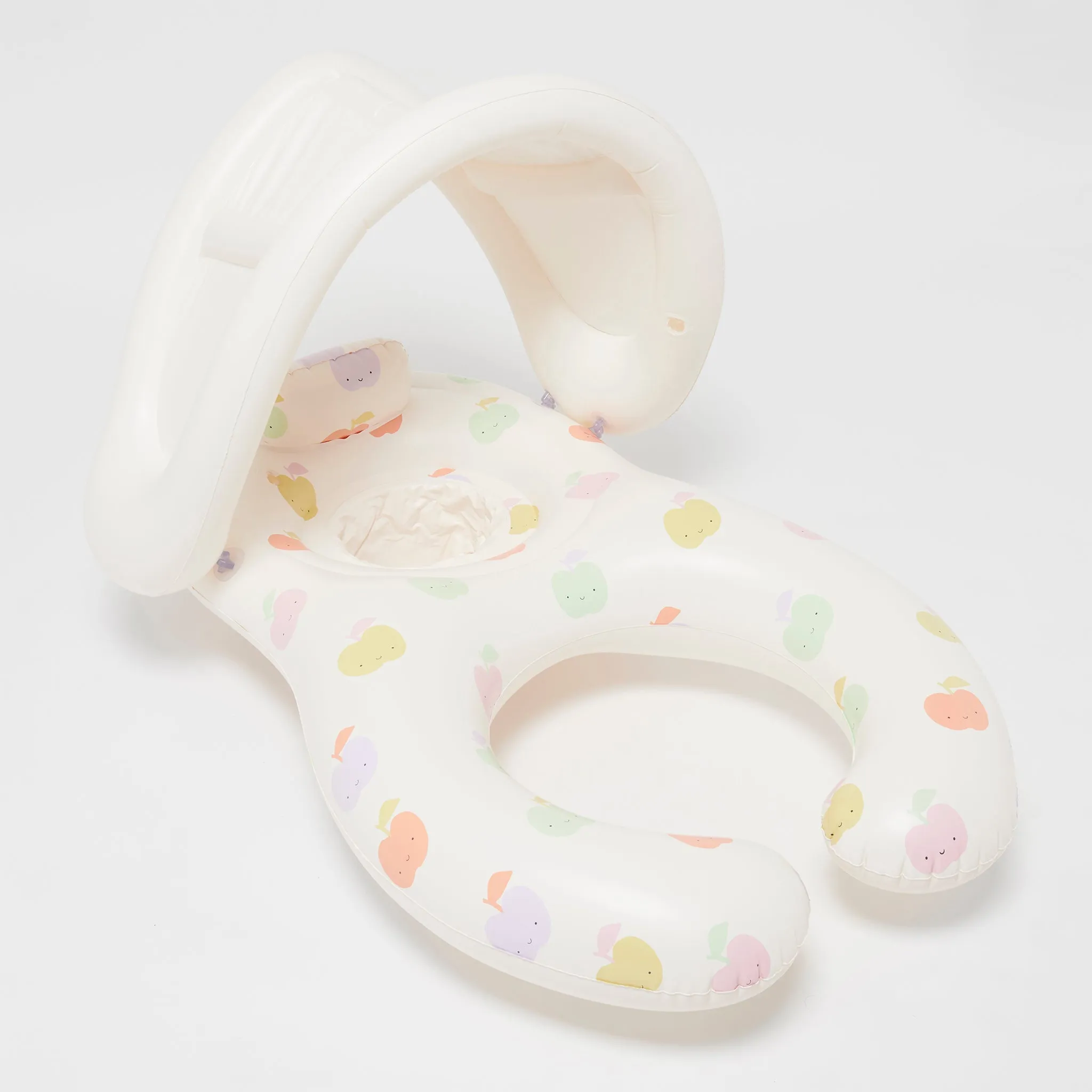 SUNNYLiFE Float Together Baby Seat Apple Sorbet Multi