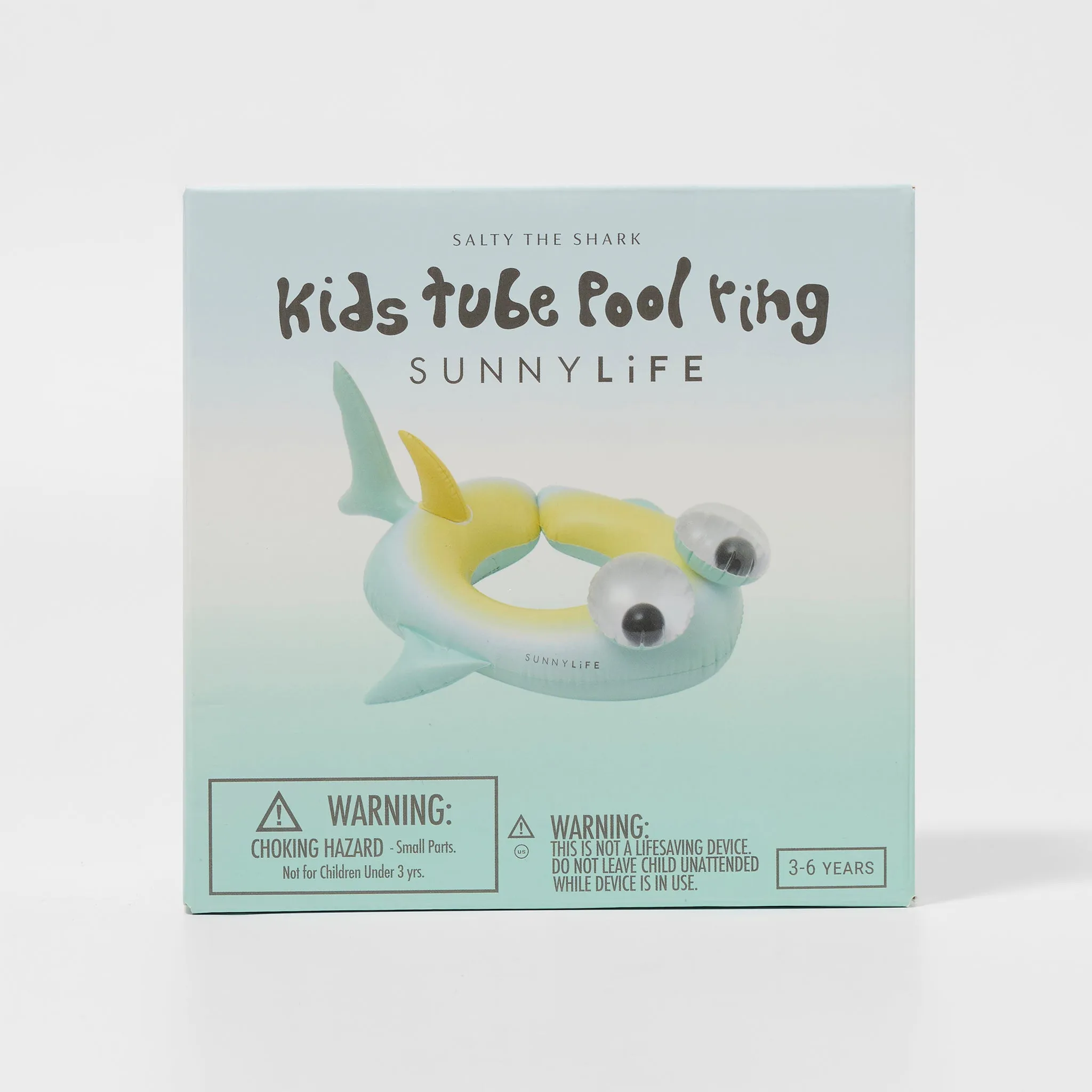 SUNNYLiFE Kids Pool Ring Salty The Shark Multi