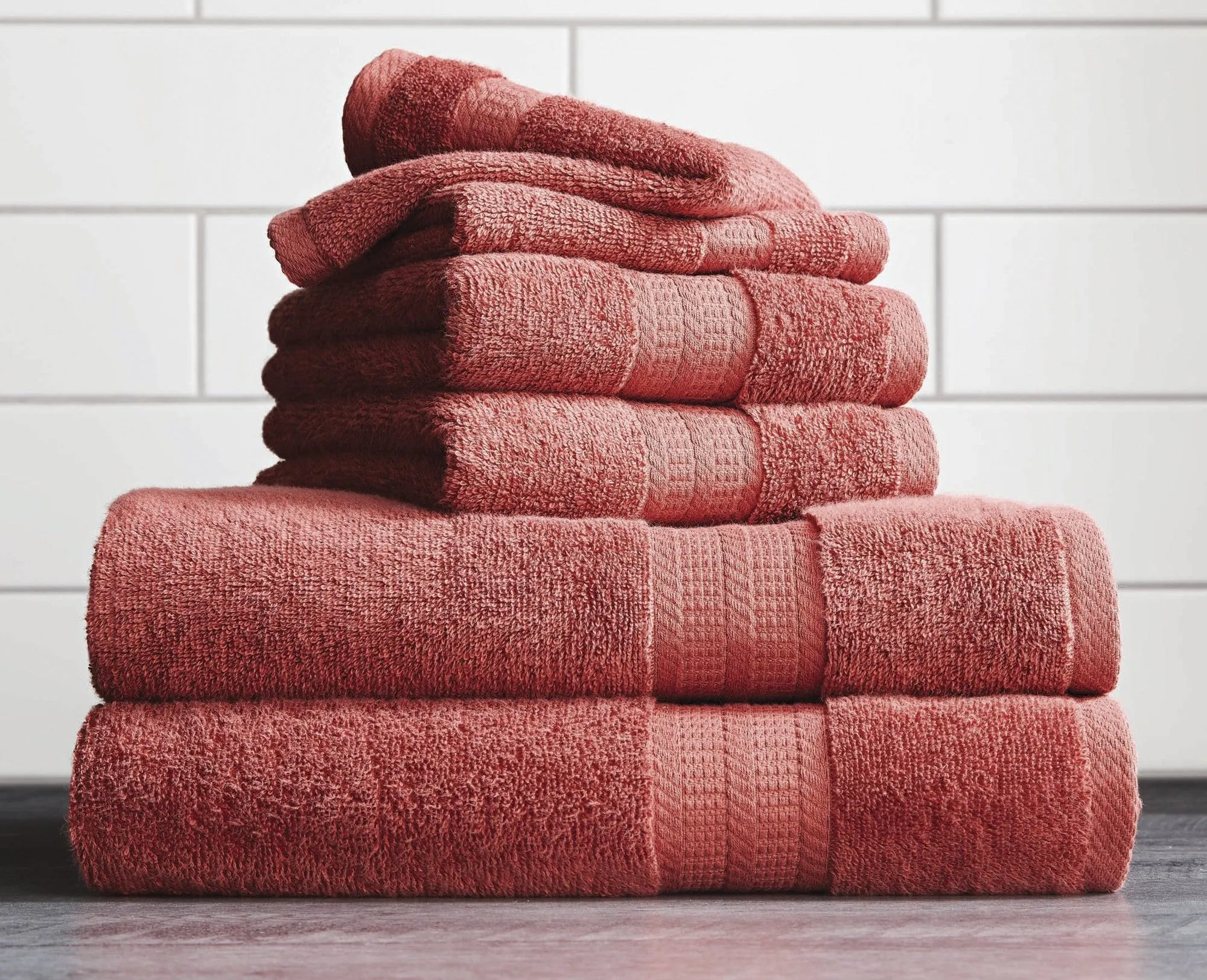 Toro Blu Large Size Bath Towel 500 GSM for Men & Women,140x70cm (DRK PEACH)