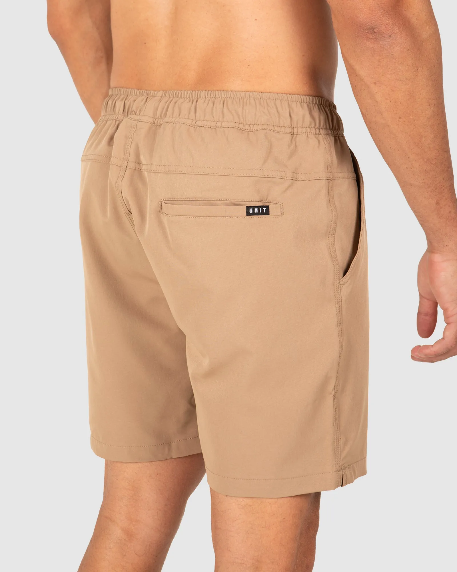 UNIT Block Men's Elastic Stretch 16" Shorts