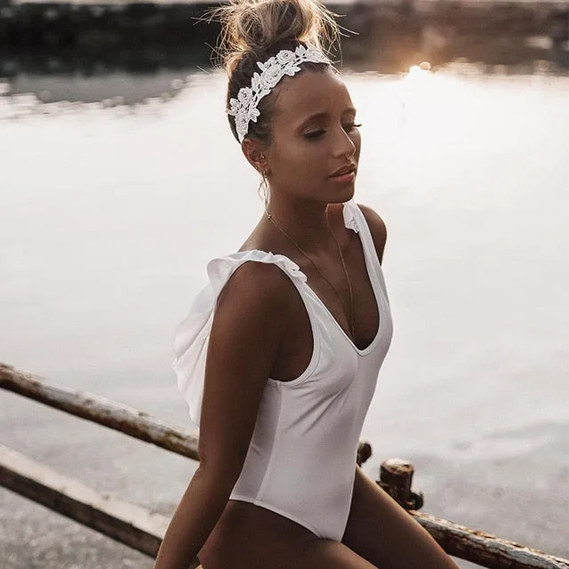 White Swimwear