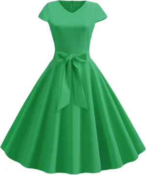 Women's Cocktail Dresses, Formal Wedding Guest Church Modest Graduation Party Prom Dress 2025